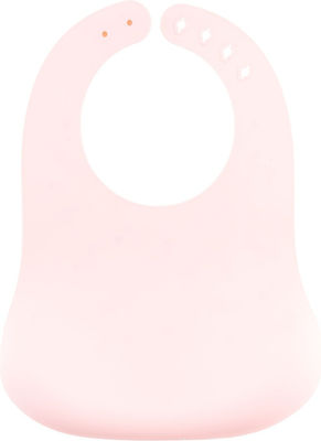 Stephen Joseph Unicorn Waterproof Bib Silicone with Button & Pocket Pink