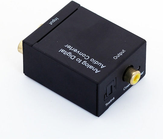 Muzik Μετατροπέας RCA female σε Coaxial / Toslink female 1τμχ VD-275