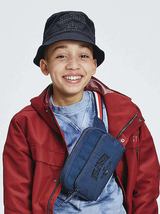 Tommy Hilfiger Kids Fabric Bucket Hat Navy Blue