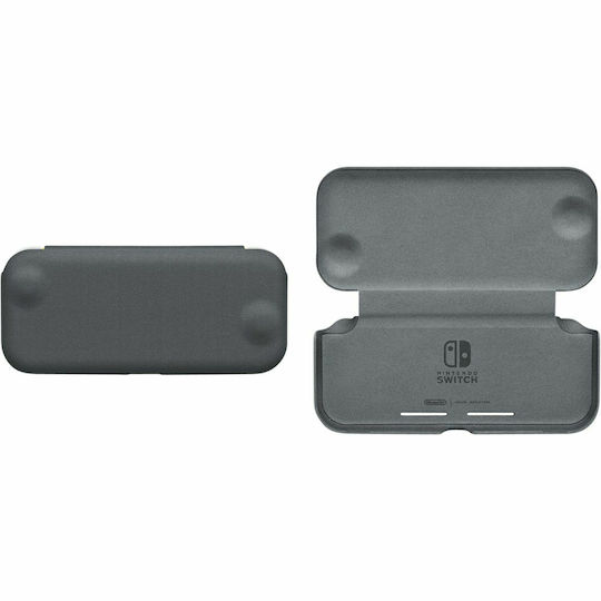 Nintendo Flip Cover & Screen Protector Текстил Защитен калъф за конзола Превключвател Lite Сив