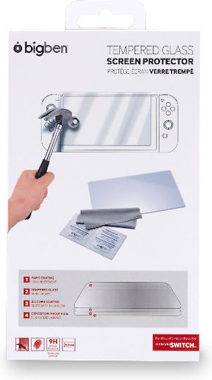 Bigben Interactive Tempered Glass Screen Protector Screen Protector for Switch in Transparent color