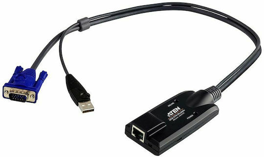 Aten KA7570 KVM Cable KA7570-AX 0.5m for ΚΗ1516A, ΚΗ1508Α USB-VGA