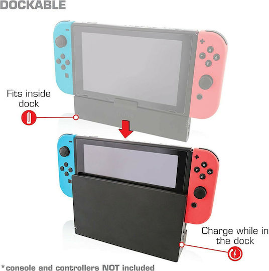 NYKO Boost Pack Controller-Ladestation Schalter Schwarz
