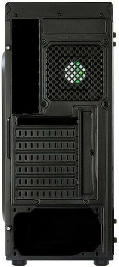 Aerocool Shard Gaming Midi Tower Κουτί Υπολογιστή με Πλαϊνό Παράθυρο Μαύρο