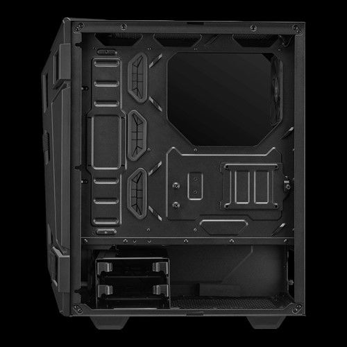 Asus TUF Gaming GT301 Midi Tower Computer Case with Side Window and RGB Lighting Black