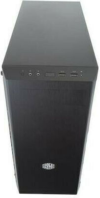 CoolerMaster Masterbox MB600L Midi Tower Κουτί Υπολογιστή με Πλαϊνό Παράθυρο Γκρι