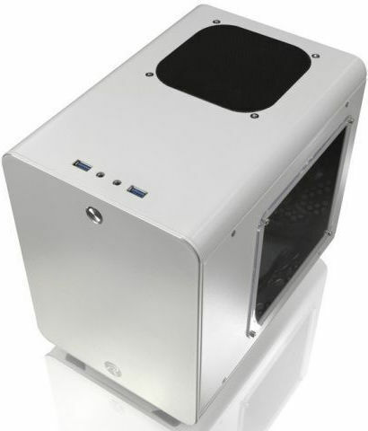 Raijintek Metis Plus Mini Tower Κουτί Υπολογιστή με Πλαϊνό Παράθυρο Ασημί