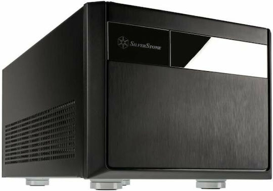 Silverstone Sugo SG11B Mini Tower Κουτί Υπολογιστή Μαύρο