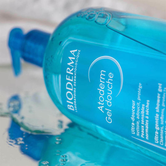 Bioderma Atoderm Gentle Dry Sensitive Skin Shower Gel for Men with Niacinamide for Brightening 1000ml