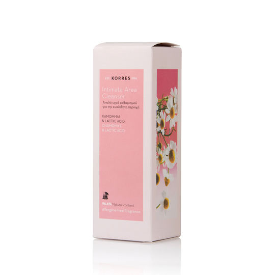 Korres Chamomile & Lactic Acid Intimate Area Cleanser Intimate Area Cleansing Liquid 250ml