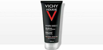 Vichy Homme Mag-C Gel-Douche 200ml