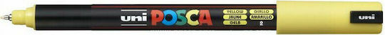 Posca PC-1MR Μαρκαδόρος Σχεδίου Κίτρινος 0.7mm