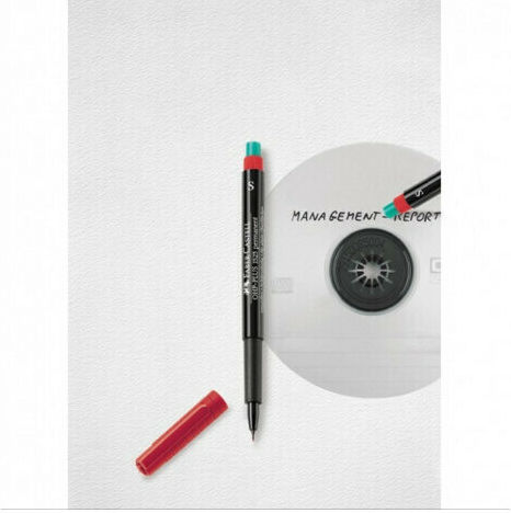 Faber-Castell Multimark 1523 Μαρκαδόρος για CD/DVD Μαύρος 0.4mm