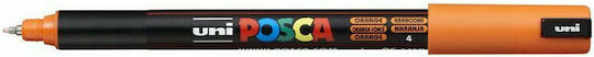 Posca PC-1MR Μαρκαδόρος Σχεδίου Πορτοκαλί 0.7mm