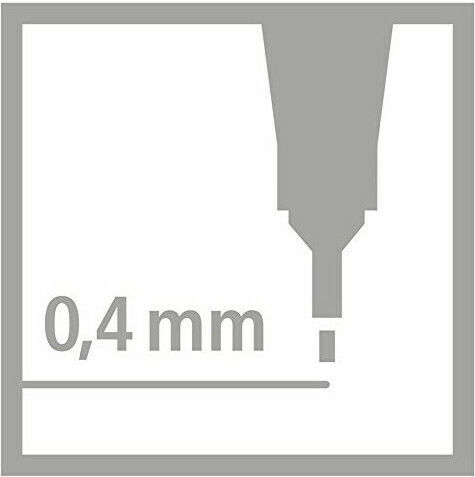 Stabilo Point 88 Маркер за Рисуване 0.4мм Light Red