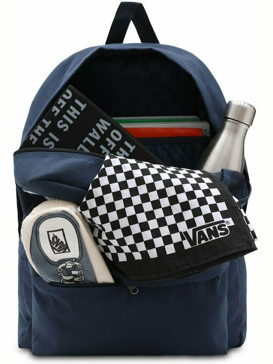 Vans Old Skool III School Bag Backpack Junior High-High School Turquoise 22Liters