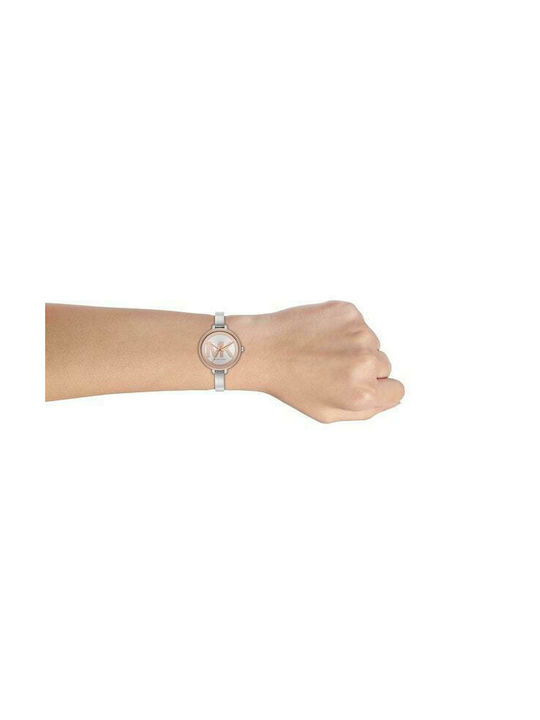 Michael Kors Jaryn Uhr mit Silber Metallarmband