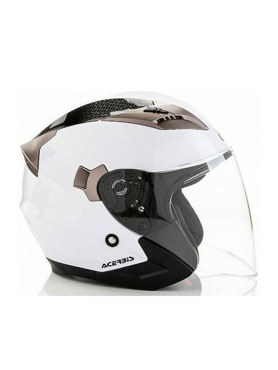 Acerbis Firstway White Motorradhelm Jet ECE 22.05 1250gr 23758.030