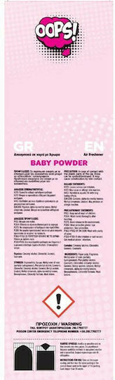 Feral Car Air Freshener Tab Pendand Speech Collection Baby Powder
