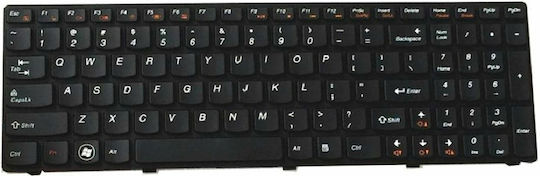 Laptop-Tastatur Für G570 Ohne Rahmen Und Englisch (US) In Schwarz