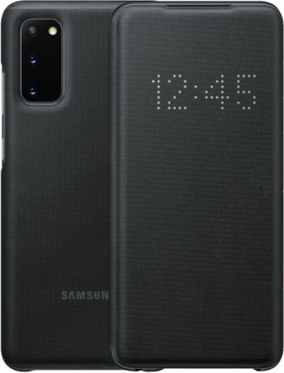 Samsung Led View Cover Book Δερματίνης Μαύρο (Galaxy S20)