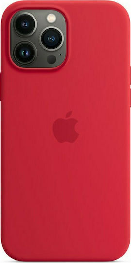 Apple Back Cover Silicone Product Red (iPhone 13 Pro Max)
