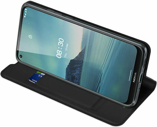 Dux Ducis Skin Pro Book Synthetic Leather Black (Nokia 3.4)