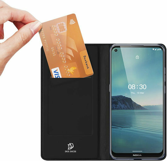 Dux Ducis Skin Pro Book Synthetic Leather Black (Nokia 3.4)