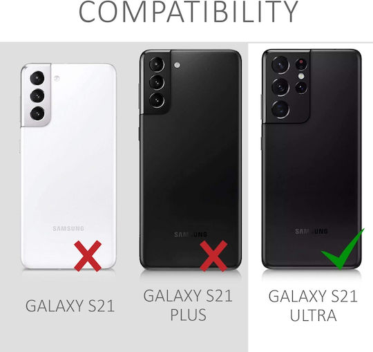 KWmobile Back Cover Silicon Turcoaz (Galaxy S21 Ultra 5G)