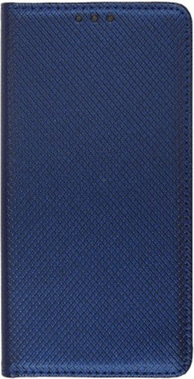 Книга Изкуствена кожа Син (Galaxy J6)
