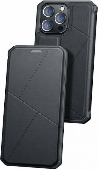Dux Ducis Skin Pro Book Δερματίνης / Πλαστικό Μαύρο (iPhone 13 Pro Max)