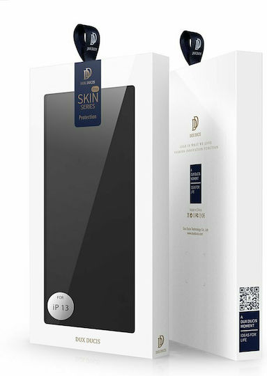 Dux Ducis Skin Pro Book Piele artificială Negru (iPhone 13)