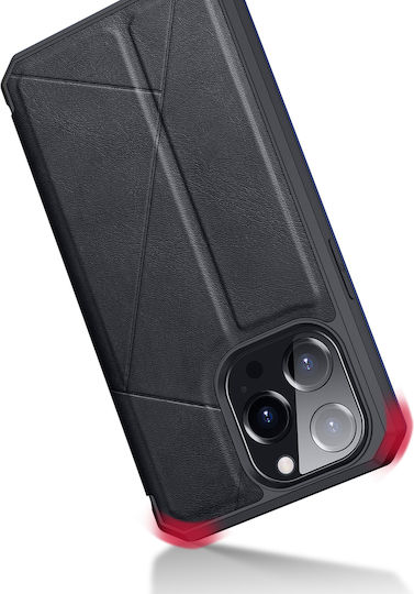 Dux Ducis Skin Pro Book Δερματίνης / Πλαστικό Μαύρο (iPhone 13 Pro)