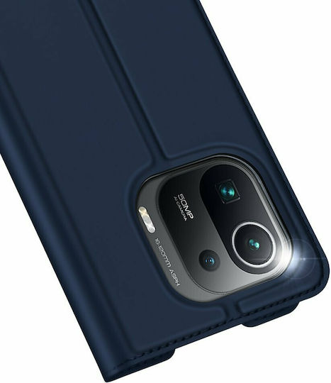 Dux Ducis Skin Pro Buchen Sie Synthetisches Leder Blau (Xiaomi Mi 11 Ultra)