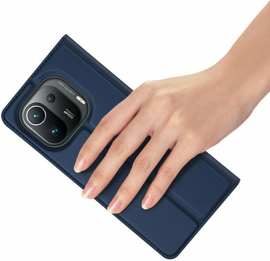 Dux Ducis Skin Pro Buchen Sie Synthetisches Leder Blau (Xiaomi Mi 11 Ultra)