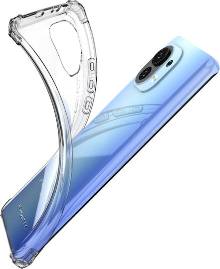 Wozinsky Anti Shock Durable Back Cover Σιλικόνης Σετ με Τζαμάκι Διάφανο (Xiaomi Mi 11)