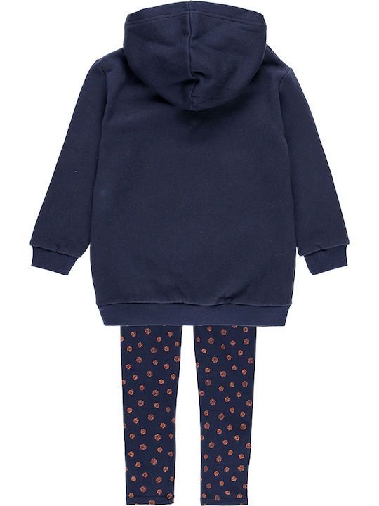 Kids' Set with Leggings Winter 2pcs Navy Blue