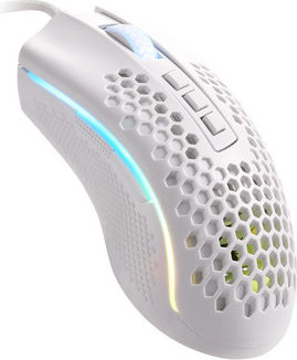 Redragon M808 RGB Gaming Ποντίκι 12400 DPI Storm White