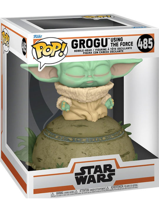 Funko Pop! Deluxe: Star Wars: The Mandalorian - Grogu Using The Force 485 Bobble-Head Special Edition