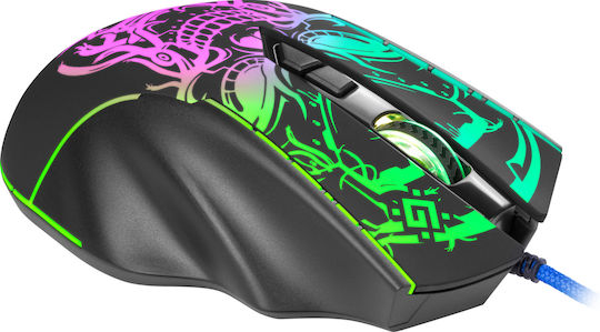 Defender Bulletstorm GM-928 RGB Gaming Mouse 7200 DPI Black