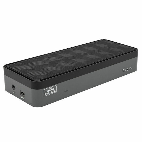 Targus USB-C Stație de andocare cu HDMI/DisplayPort 4K PD Ethernet și conexiune 4 monitoare Argintiu (DOCK570EUZ)
