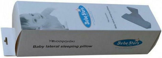 Bebe Stars Lateral Sleeping Baby Anti-Roll Pillow White