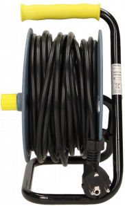 Orno Cablu de prelungire 4 locuri cu cablu de 15m Diametru 3 x 1mm² Galbenă