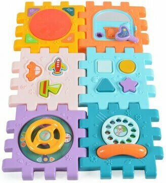 Cangaroo Παιχνίδι Ταξινόμησης Σχημάτων Huanger Activity Cube για 18+ Μηνών