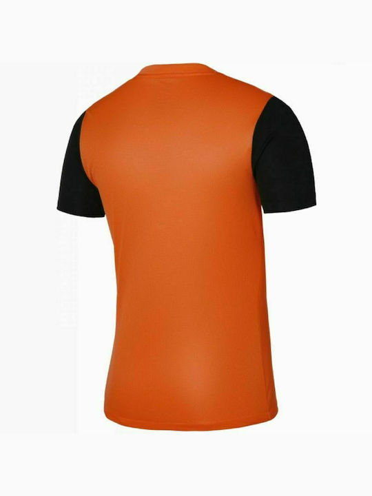 Nike Tiempo Premier II Men's Athletic T-shirt Short Sleeve Orange