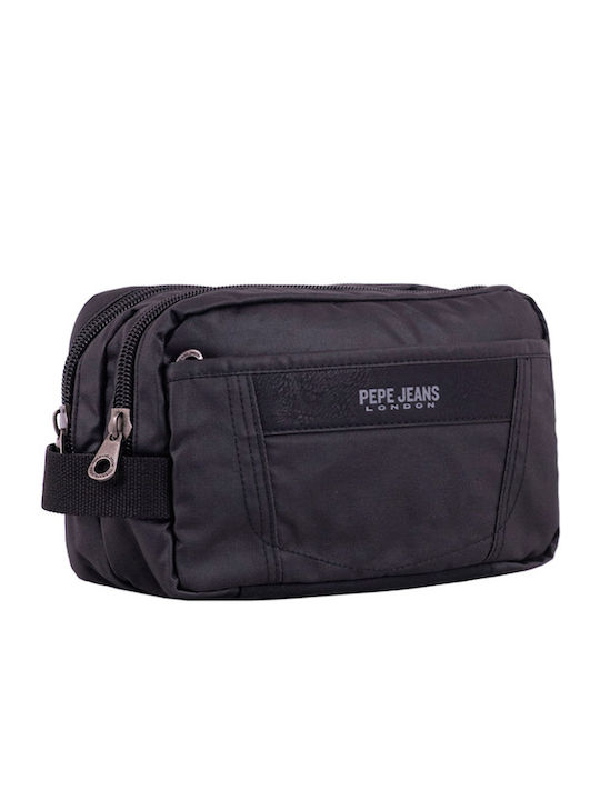 Pepe Jeans Toiletry Bag Paxton in Black color 24.5cm