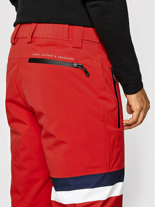 Rossignol Tommy Hilfiger Global RLJMP10-310 Мъжки Сноуборд-панталони Ски & Сноуборд Мека обвивка Червен