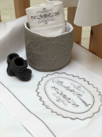 Raison D' Etre Set Für Krippe Moonlight Serenade Weiß 7Stück