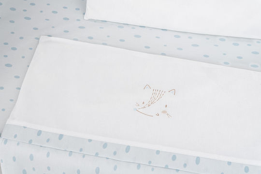 Kikka Boo Set Für Wiege Little Fox Weiß 5Stück