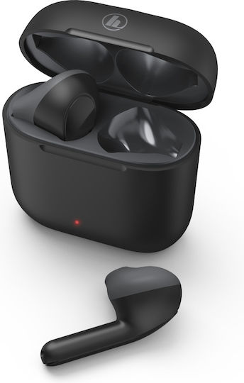 HAMA Freedom Light Earbud Bluetooth Handsfree Earphones with Charging Case Black